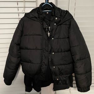 Black Puffer Jacket